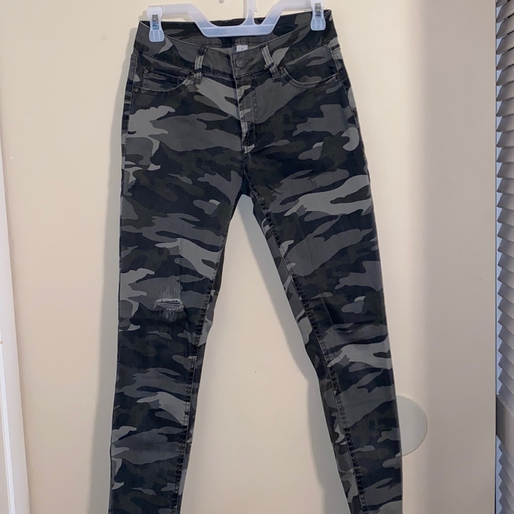Army Colored Skinny Jeans